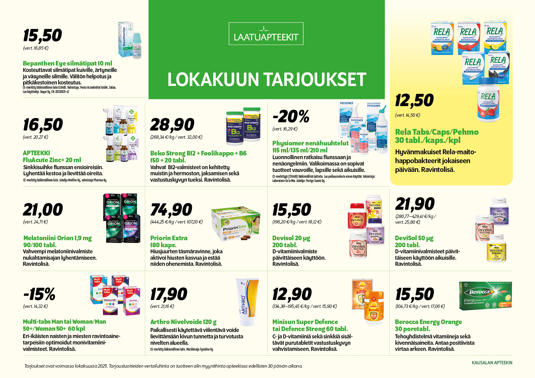 Lokakuun tarjoukset SOME32